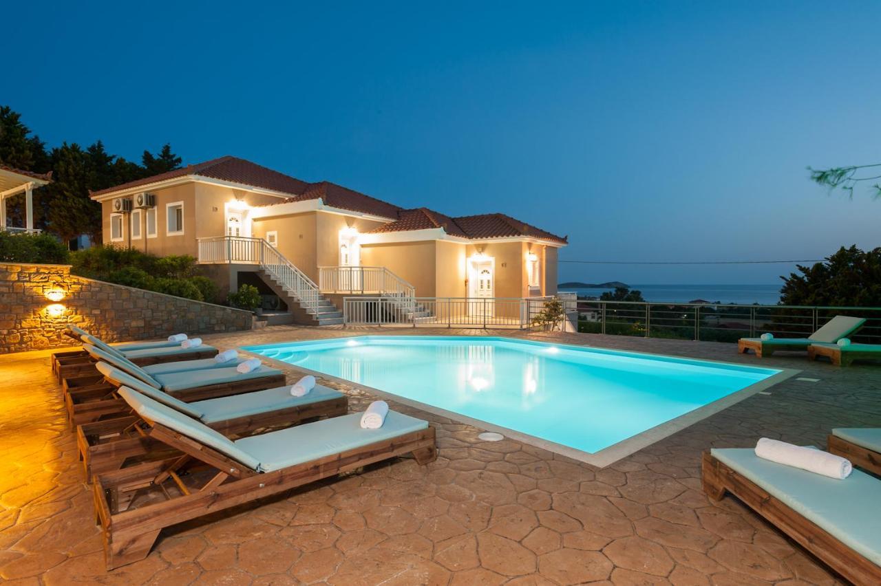 Iliovasilema Aparthotel พลาติ ภายนอก รูปภาพ