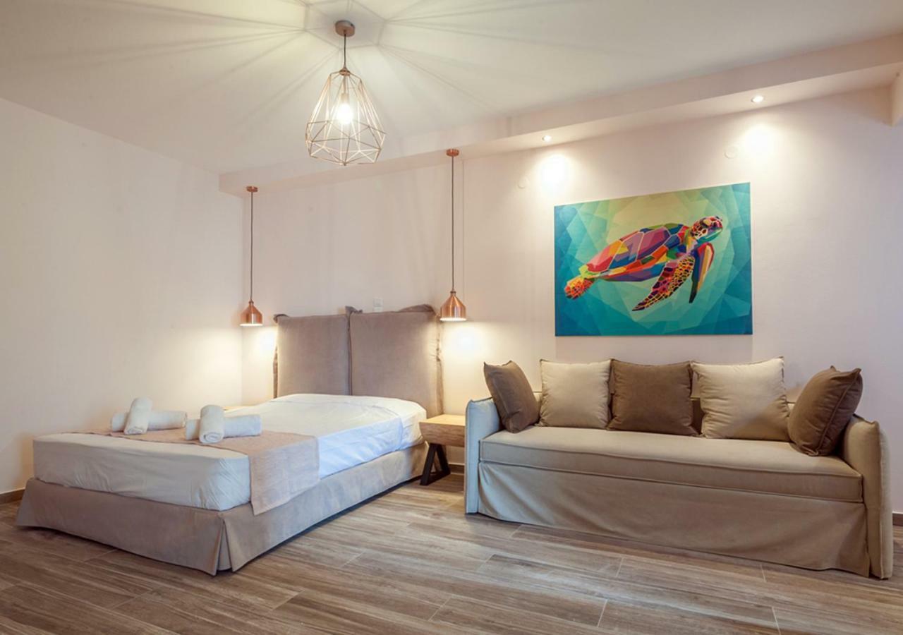 Iliovasilema Aparthotel พลาติ ภายนอก รูปภาพ