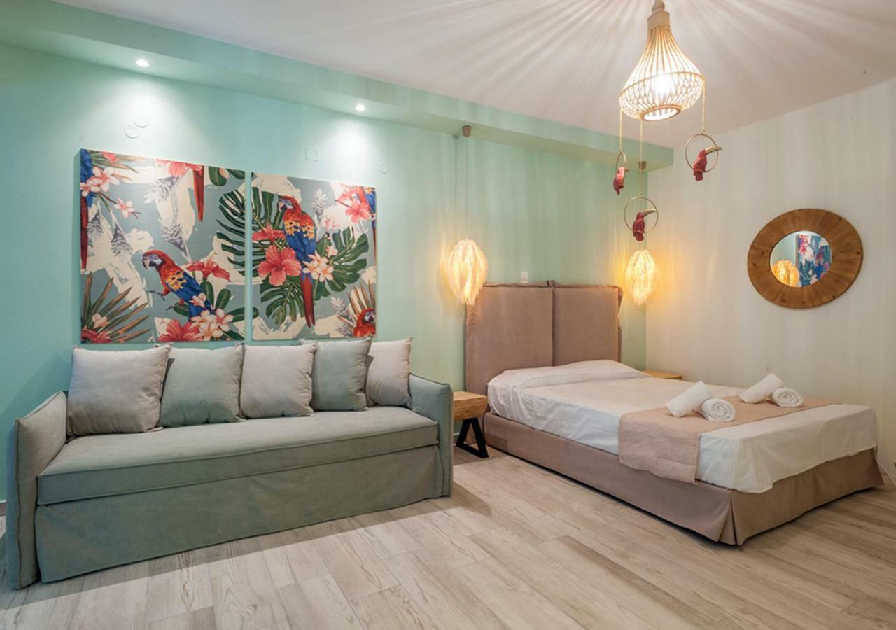 Iliovasilema Aparthotel พลาติ ภายนอก รูปภาพ