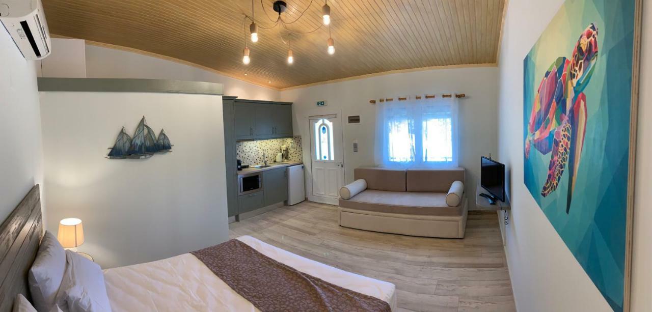 Iliovasilema Aparthotel พลาติ ภายนอก รูปภาพ