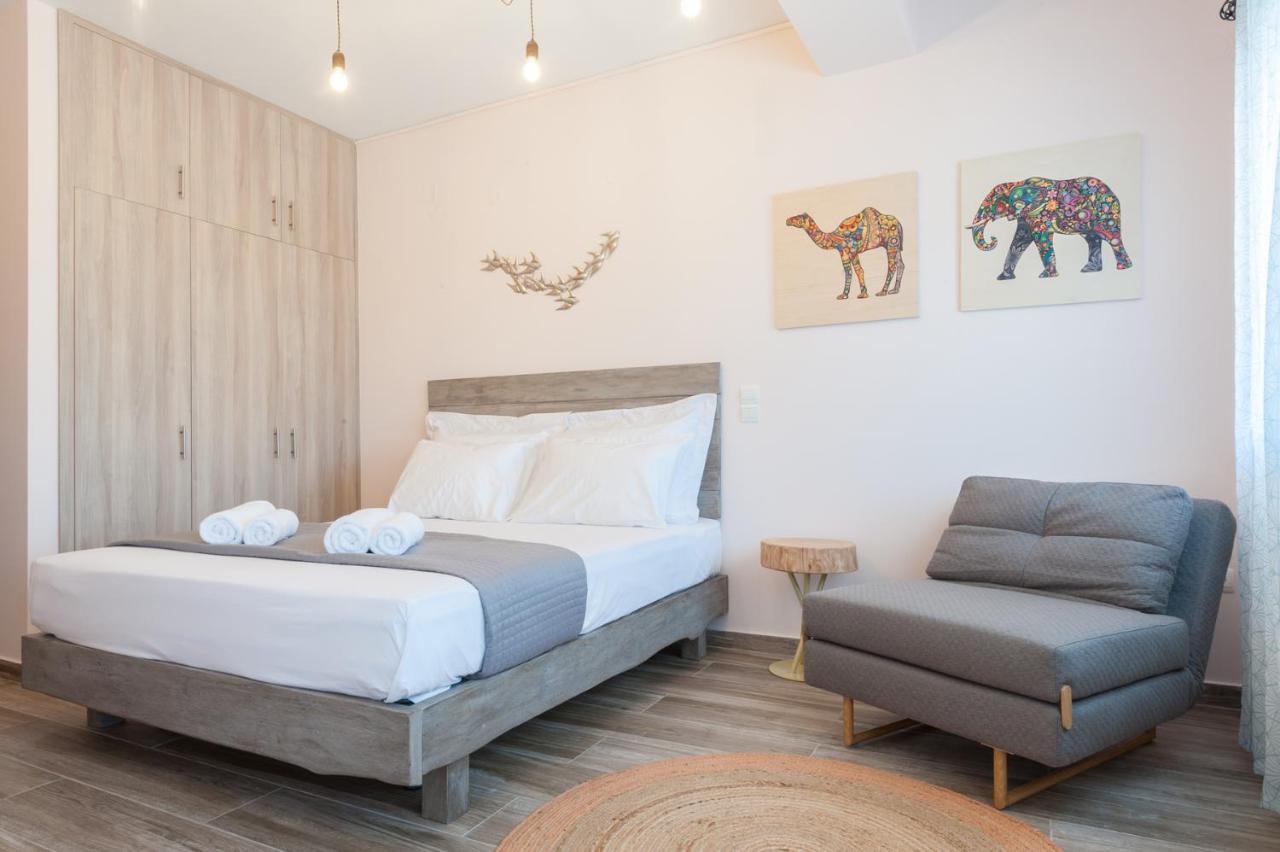 Iliovasilema Aparthotel พลาติ ภายนอก รูปภาพ
